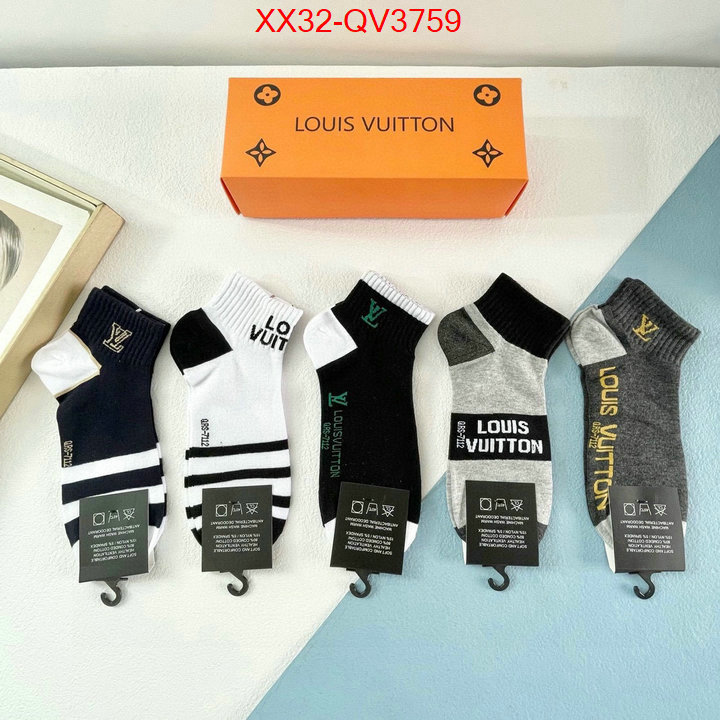 Sock-LV buy cheap replica ID: QV3759 $: 32USD