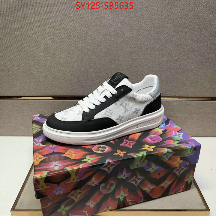 Men Shoes-LV high quality perfect ID: SB5635 $: 125USD