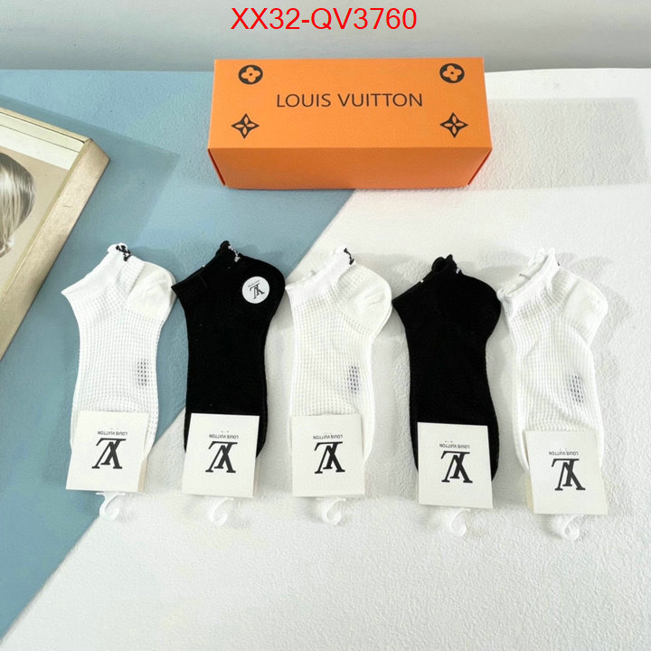 Sock-LV high quality designer replica ID: QV3760 $: 32USD