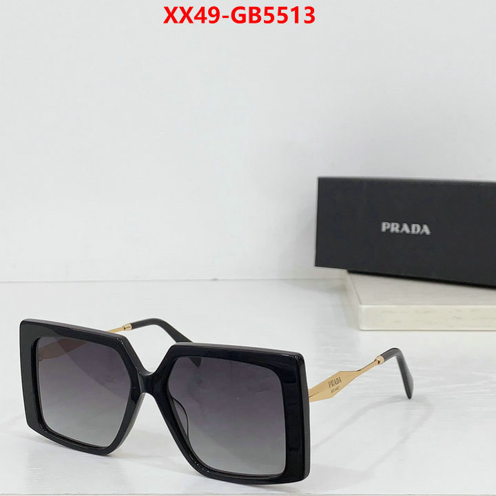 Glasses-Prada what 1:1 replica ID: GB5513 $: 49USD