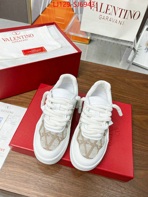 Men Shoes-Valentino best wholesale replica ID: SJ6943 $: 129USD