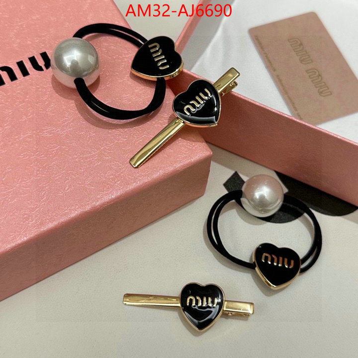 Hair band-MIU MIU shop ID: AJ6690 $: 32USD