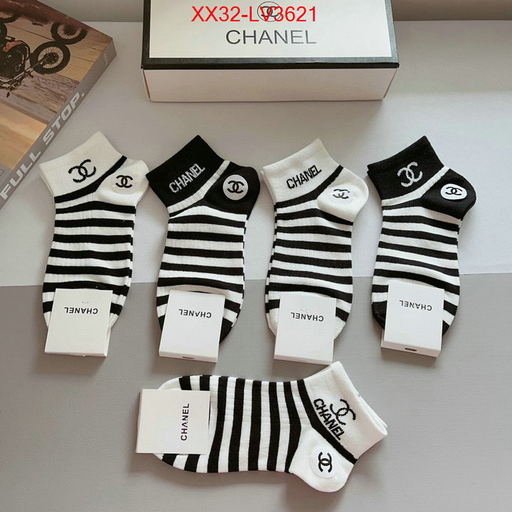 Sock-Chanel best quality replica ID: LV3621 $: 32USD