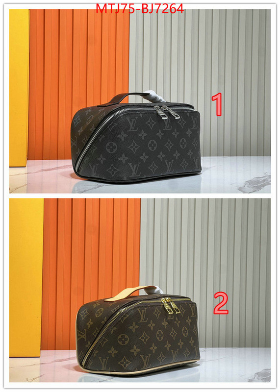 LV Bags(4A)-Vanity Bag- wholesale designer shop ID: BJ7264 $: 75USD,