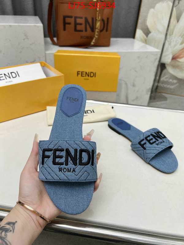 Women Shoes-Fendi wholesale ID: SJ6934 $: 75USD