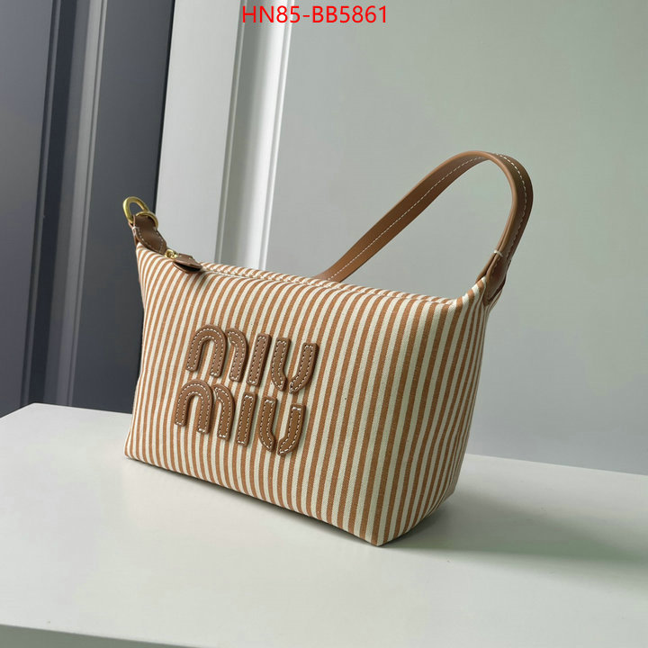 Miu Miu Bags(4A)-Handbag- luxury cheap ID: BB5861 $: 85USD,