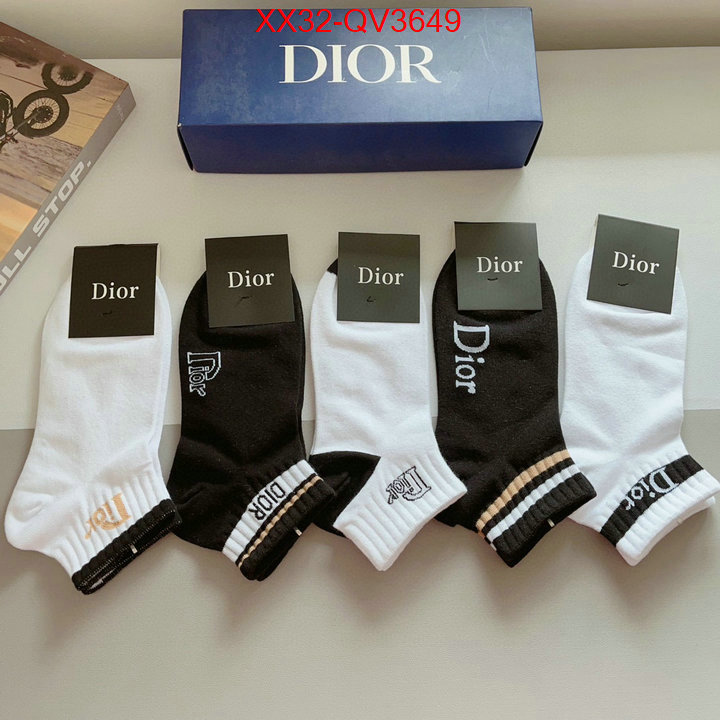 Sock-Dior cheap high quality replica ID: QV3649 $: 32USD