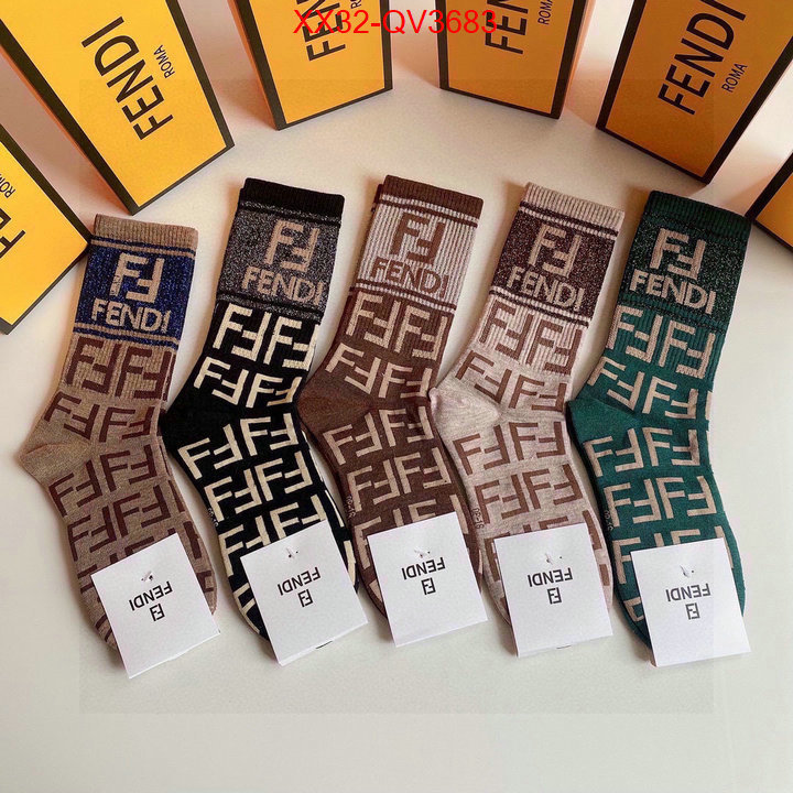 Sock-Fendi quality replica ID: QV3683 $: 32USD