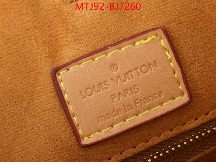 LV Bags(4A)-Handbag Collection- 1:1 replica ID: BJ7260 $: 92USD,