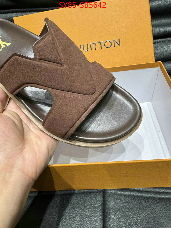 Men Shoes-LV highest quality replica ID: SB5642 $: 85USD