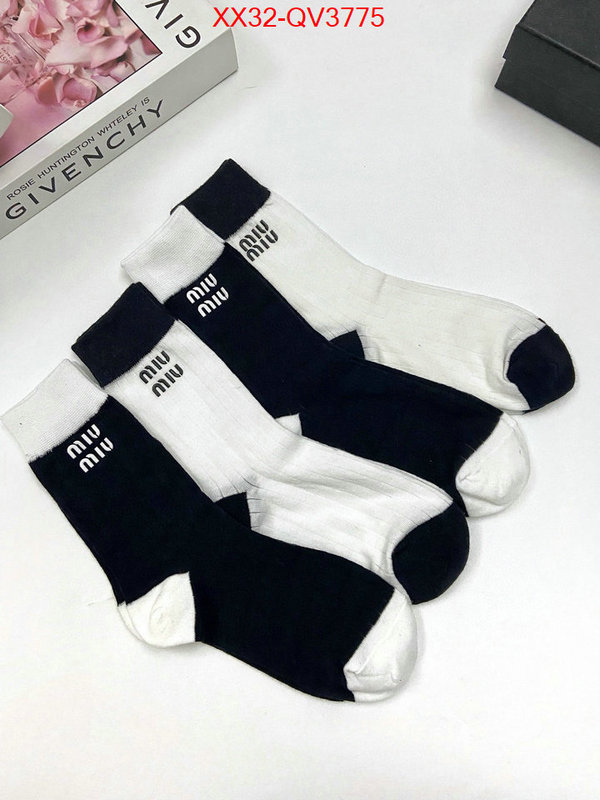 Sock-Miu Miu where can i buy the best 1:1 original ID: QV3775 $: 32USD