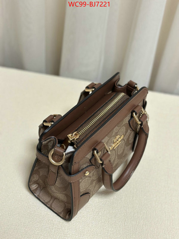 Coach Bags(4A)-Handbag- best quality designer ID: BJ7221 $: 99USD,