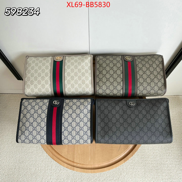 Gucci Bags(4A)-Clutch- replicas buy special ID: BB5830 $: 69USD,