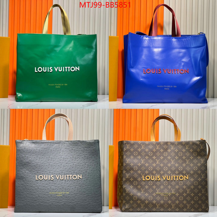 LV Bags(4A)-Handbag Collection- is it illegal to buy ID: BB5851 $: 99USD,