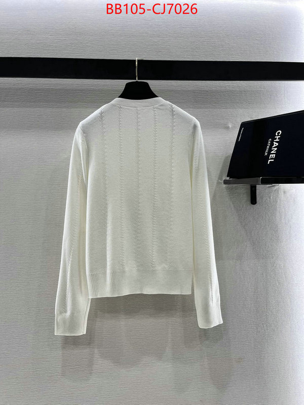 Clothing-Chanel online ID: CJ7026 $: 105USD