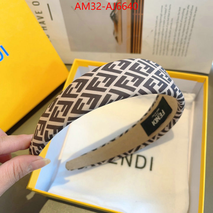 Hair band-Fendi where can i buy the best quality ID: AJ6640 $: 32USD