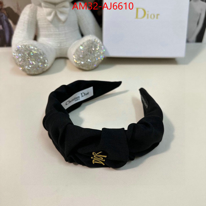 Hair band-Dior how to find designer replica ID: AJ6610 $: 32USD