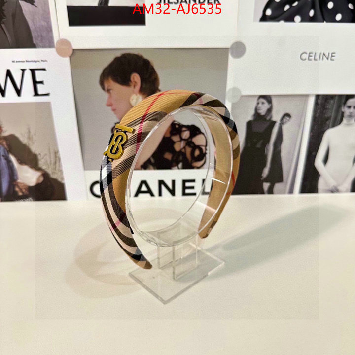 Hair band-Burberry where can i find ID: AJ6535 $: 32USD