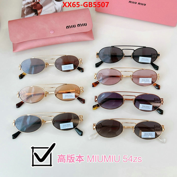 Glasses-Miu Miu most desired ID: GB5507 $: 65USD