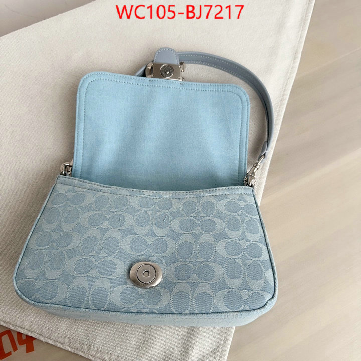 Coach Bags(4A)-Crossbody- high quality customize ID: BJ7217 $: 105USD,