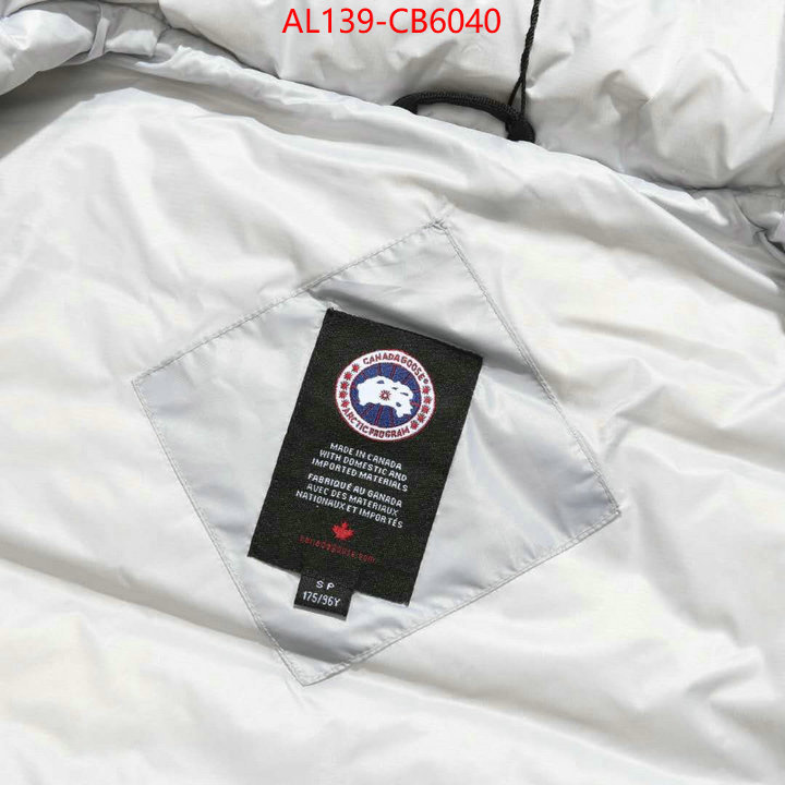 Down jacket Men-Canada Goose perfect ID: CB6040 $: 139USD