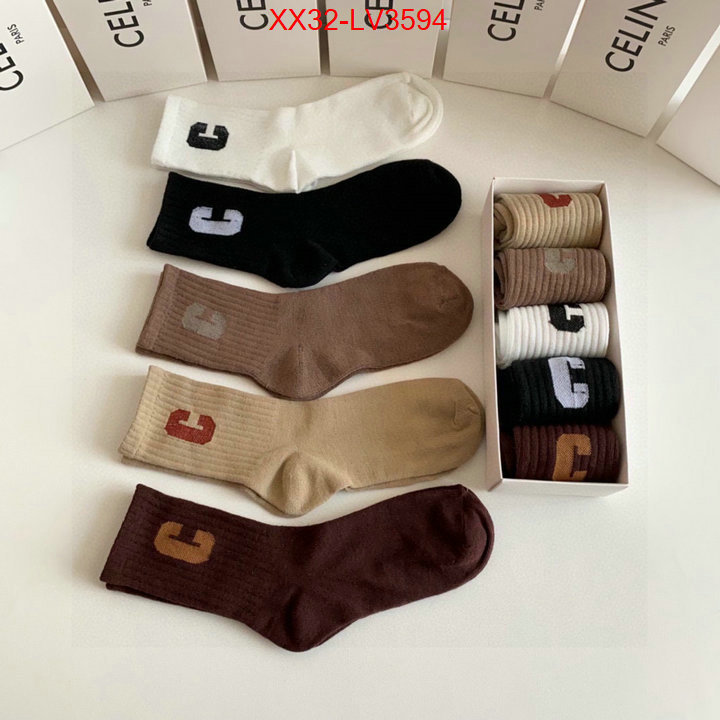 Sock-CELINE online china ID: LV3594 $: 32USD