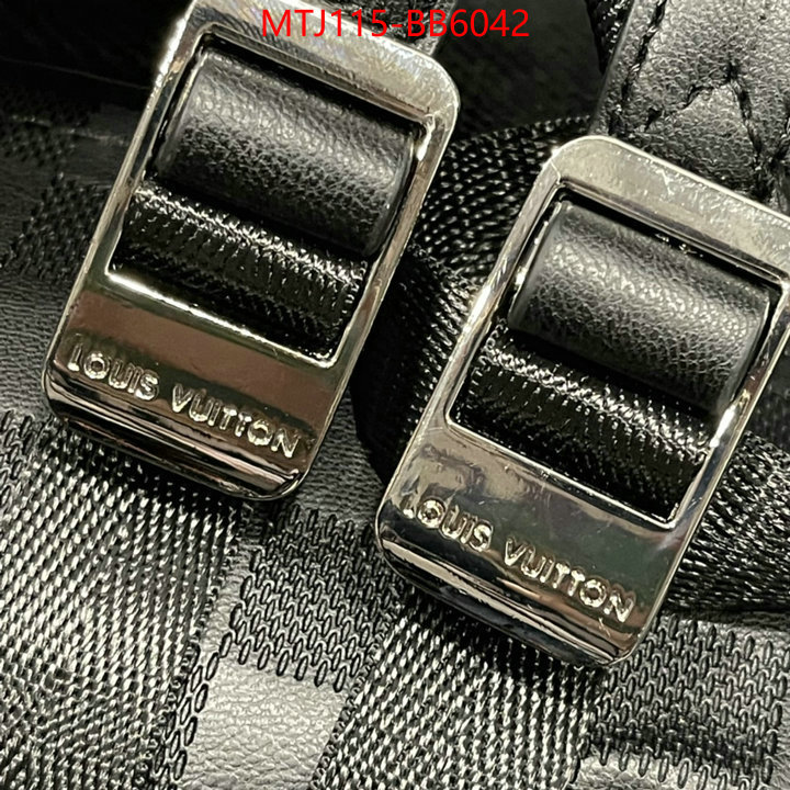 LV Bags(4A)-Backpack- aaaaa quality replica ID: BB6042 $: 115USD,