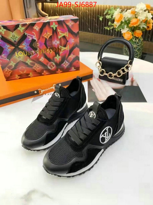 Women Shoes-LV good quality replica ID: SJ6887 $: 99USD