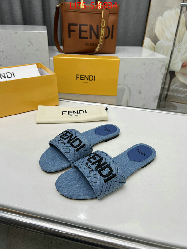 Women Shoes-Fendi wholesale ID: SJ6934 $: 75USD