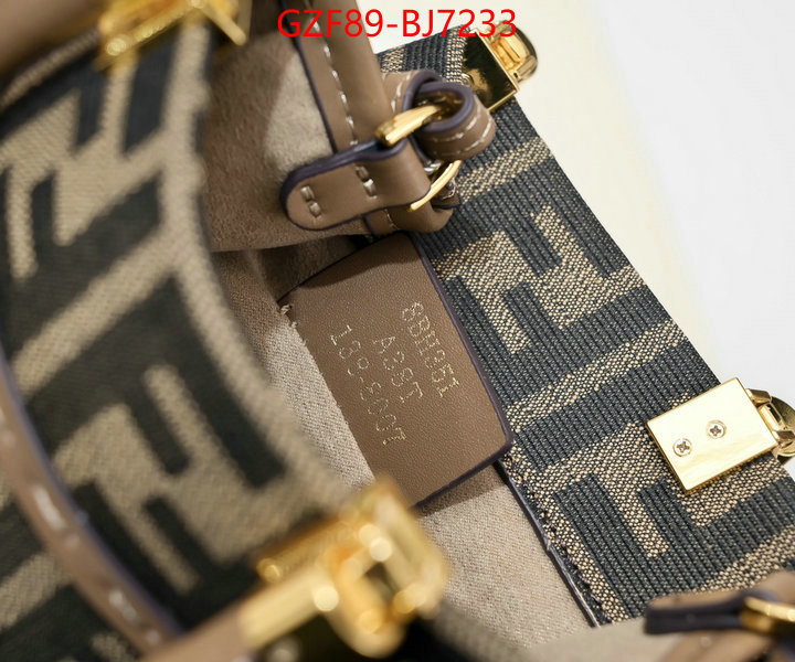 Fendi Bags(4A)-Sunshine- 7 star quality designer replica ID: BJ7233 $: 89USD,