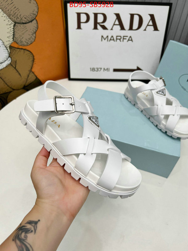 Women Shoes-Prada found replica ID: SB5928 $: 95USD