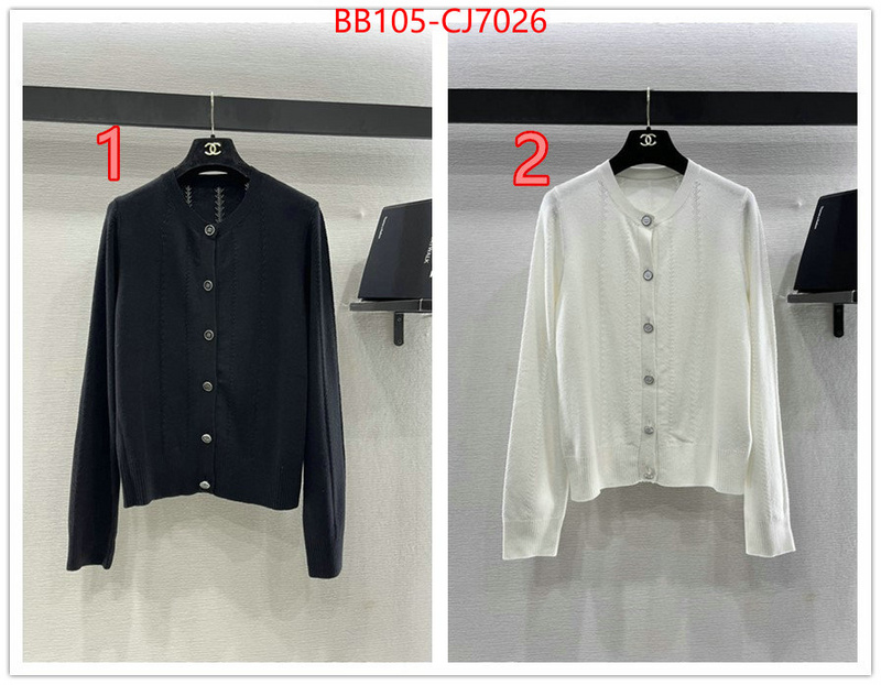 Clothing-Chanel online ID: CJ7026 $: 105USD