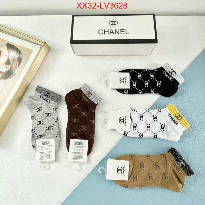 Sock-Chanel high quality replica ID: LV3628 $: 32USD