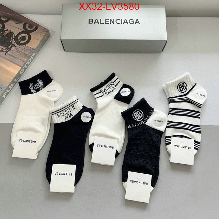 Sock-Balenciaga fashion designer ID: LV3580 $: 32USD