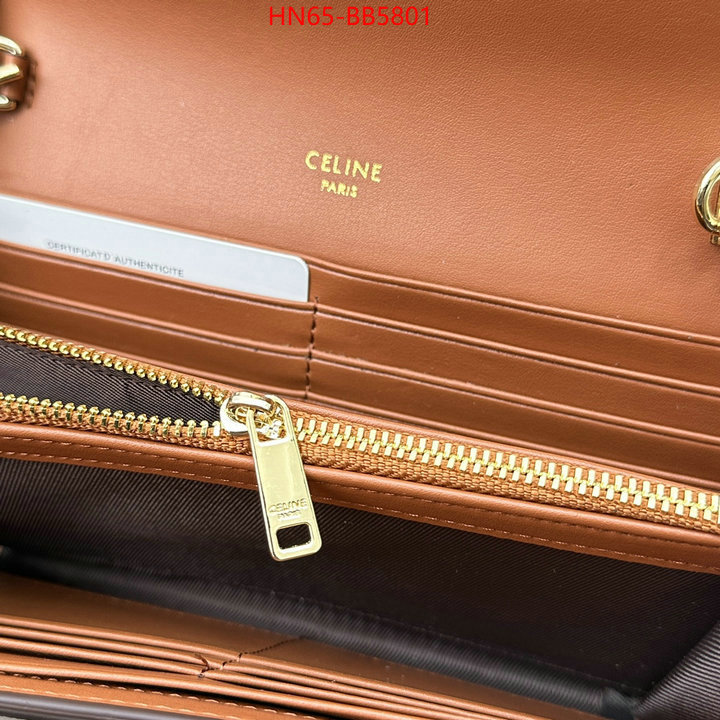 CELINE Bags(4A)-Triomphe Series perfect replica ID: BB5801 $: 65USD,