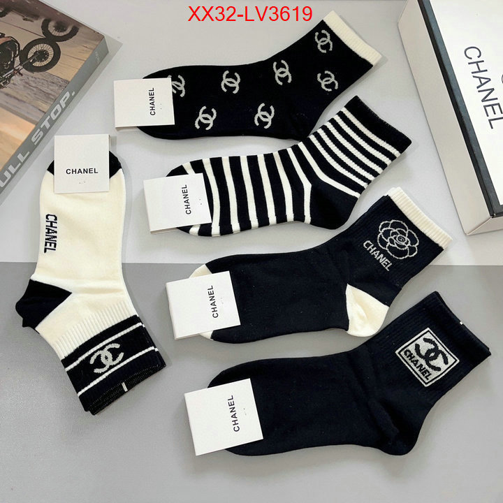 Sock-Chanel best quality replica ID: LV3619 $: 32USD