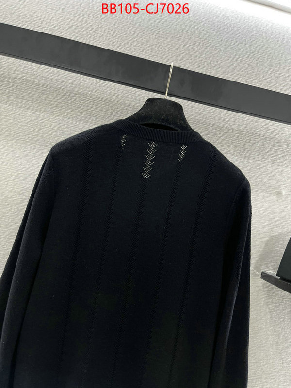 Clothing-Chanel online ID: CJ7026 $: 105USD