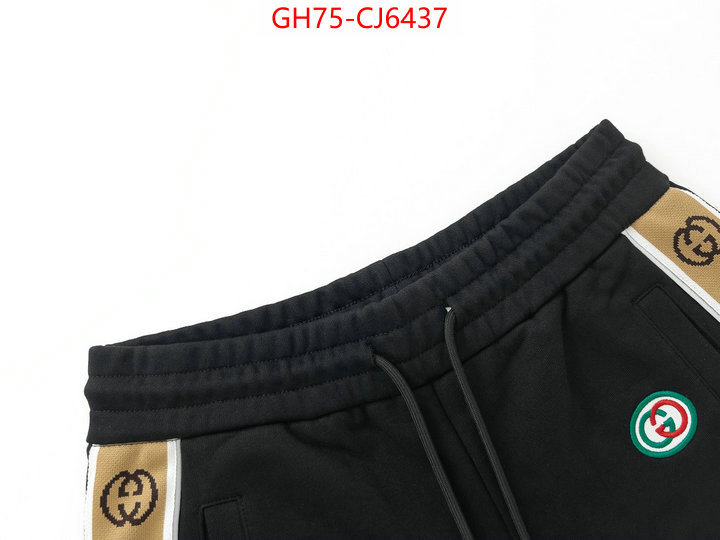 Clothing-Gucci high quality replica designer ID: CJ6437 $: 75USD