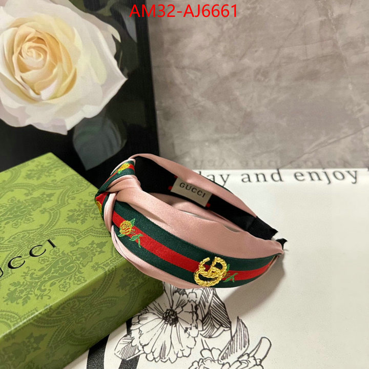 Hair band-Gucci shop cheap high quality 1:1 replica ID: AJ6661 $: 32USD