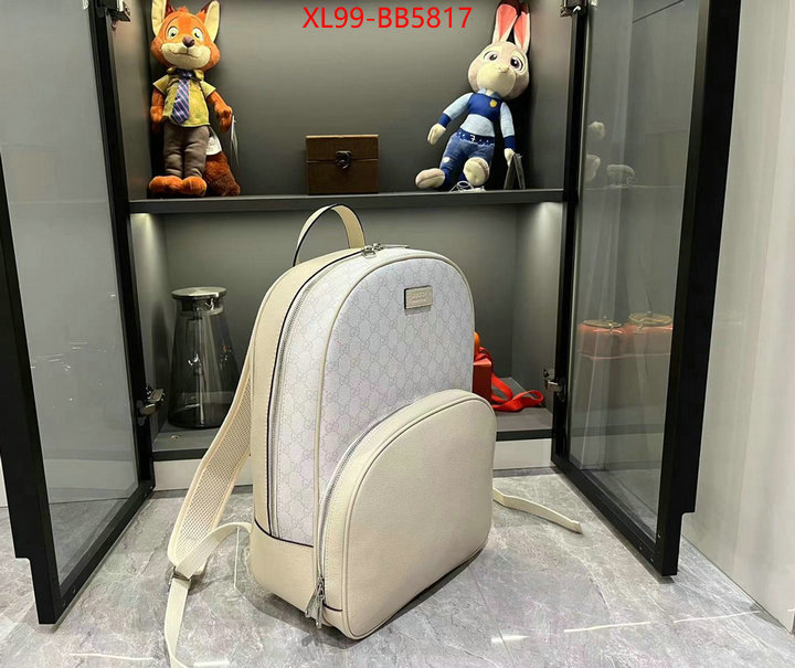 Gucci Bags(4A)-Backpack- top designer replica ID: BB5817 $: 99USD,