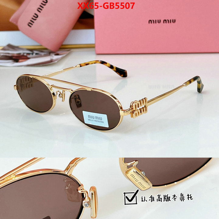 Glasses-Miu Miu most desired ID: GB5507 $: 65USD