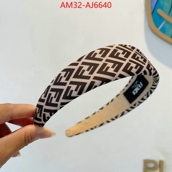 Hair band-Fendi where can i buy the best quality ID: AJ6640 $: 32USD