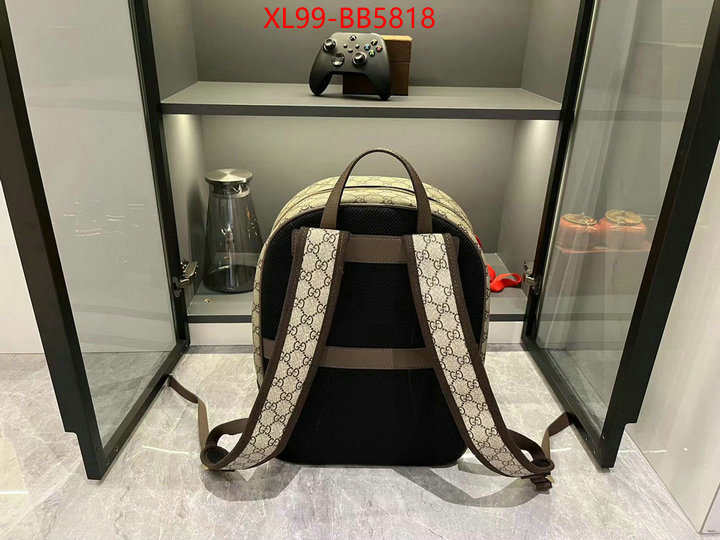 Gucci Bags(4A)-Backpack- where could you find a great quality designer ID: BB5818 $: 99USD,