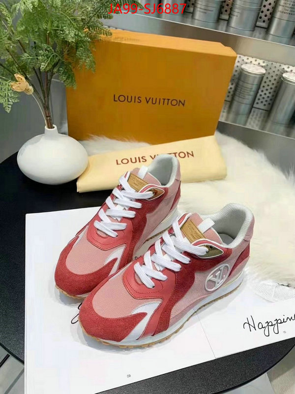 Men Shoes-LV aaaaa class replica ID: SJ6887 $: 99USD