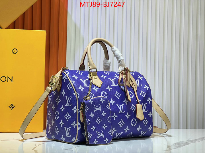 LV Bags(4A)-Speedy- aaaaa replica ID: BJ7247 $: 89USD,