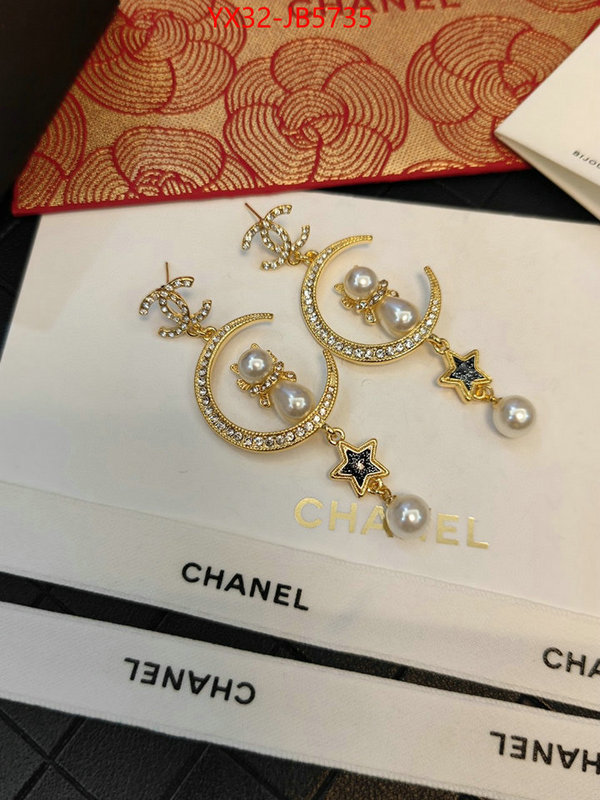 Jewelry-Chanel fake high quality ID: JB5735 $: 32USD