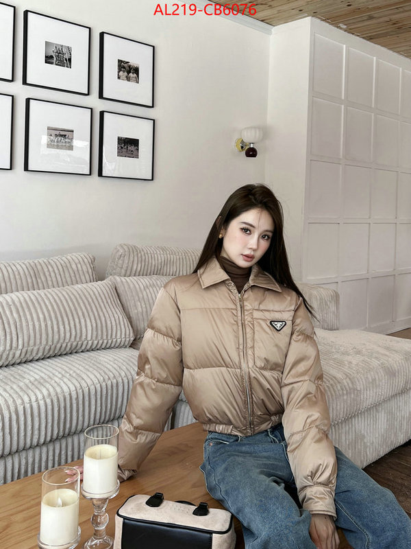 Down jacket Women-Prada knockoff ID: CB6076 $: 219USD