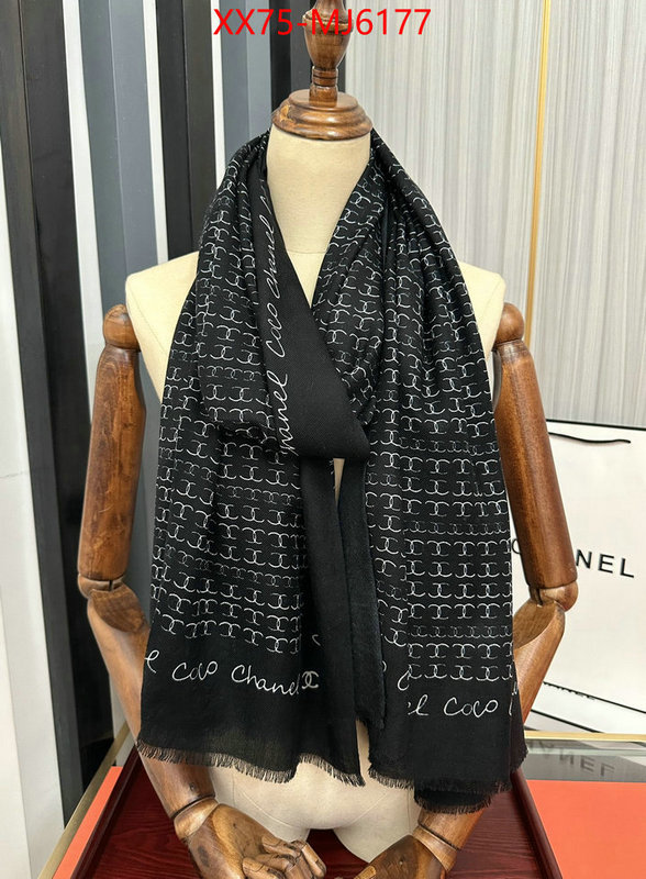 Scarf-Chanel shop designer replica ID: MJ6177 $: 75USD