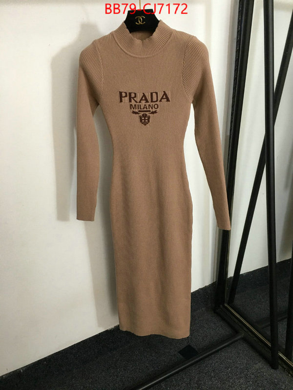 Clothing-Prada what is aaaaa quality ID: CJ7172 $: 79USD