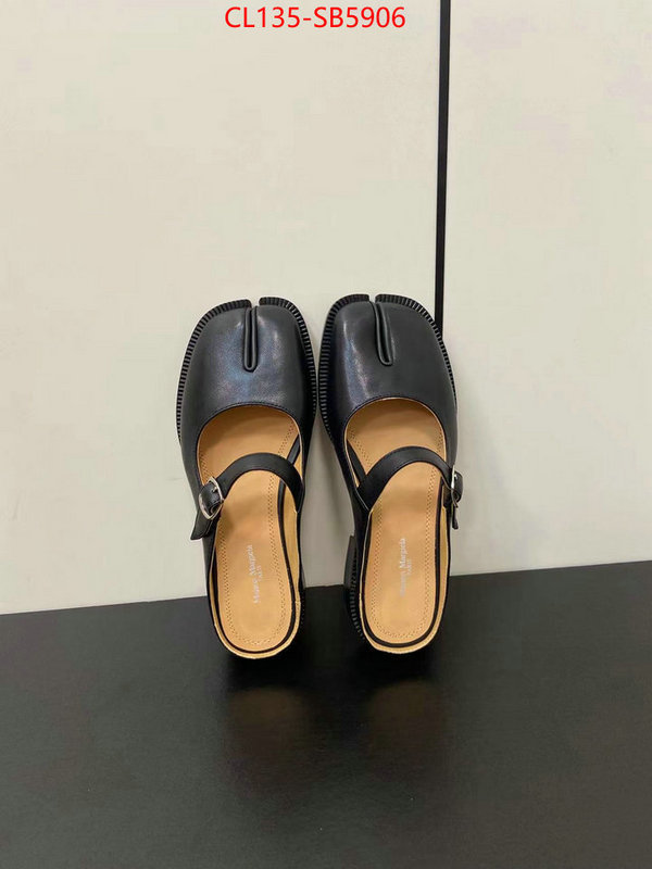 Women Shoes-Maison Margiela how to start selling replica ID: SB5906 $: 135USD